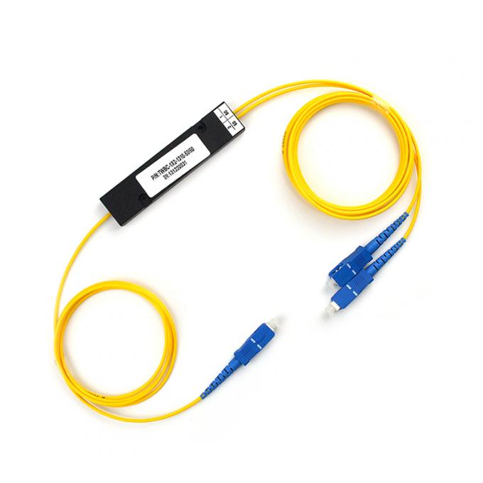 カスタマイズされた電気通信FTTHのピグテールのタイプSC UPC 1X2 PLCの光ファイバーのディバイダー