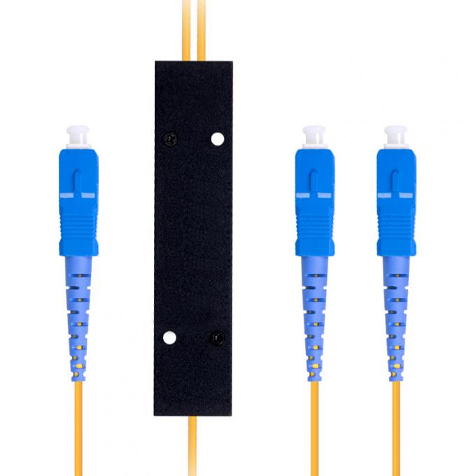 カスタマイズされた電気通信FTTHのピグテールのタイプSC UPC 1X2 PLCの光ファイバーのディバイダー
