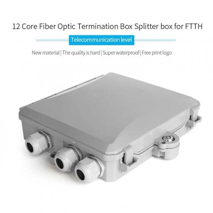 屋内屋外の小さいFTTX/FTTH 12は繊維光学の終了箱のディバイダー箱の芯を取る