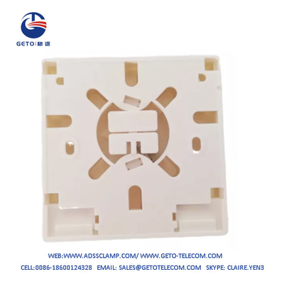 OEM ODMの繊維光学のソケットの壁コンセント86×86×25mm