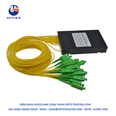 1*16 キャビネット SC-APC Plc 用光ファイバ スプリッタ