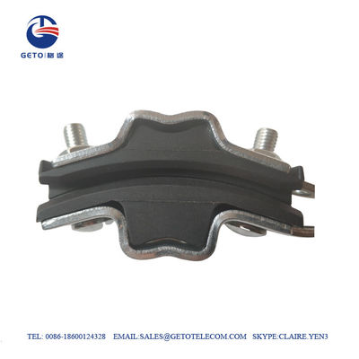 FSC 8KN 4mm ADSSの懸濁液クランプ、図8ケーブル固定金具