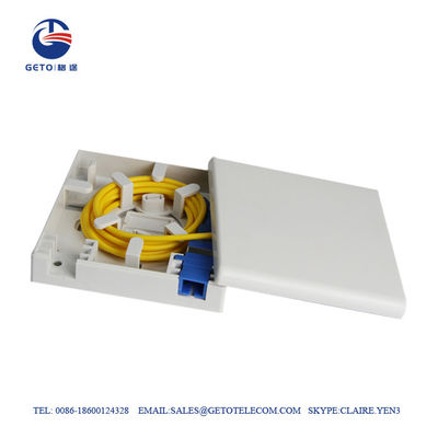 FTTH Sc/APCフェースプレートの壁のソケットOEM繊維の端子箱IP65